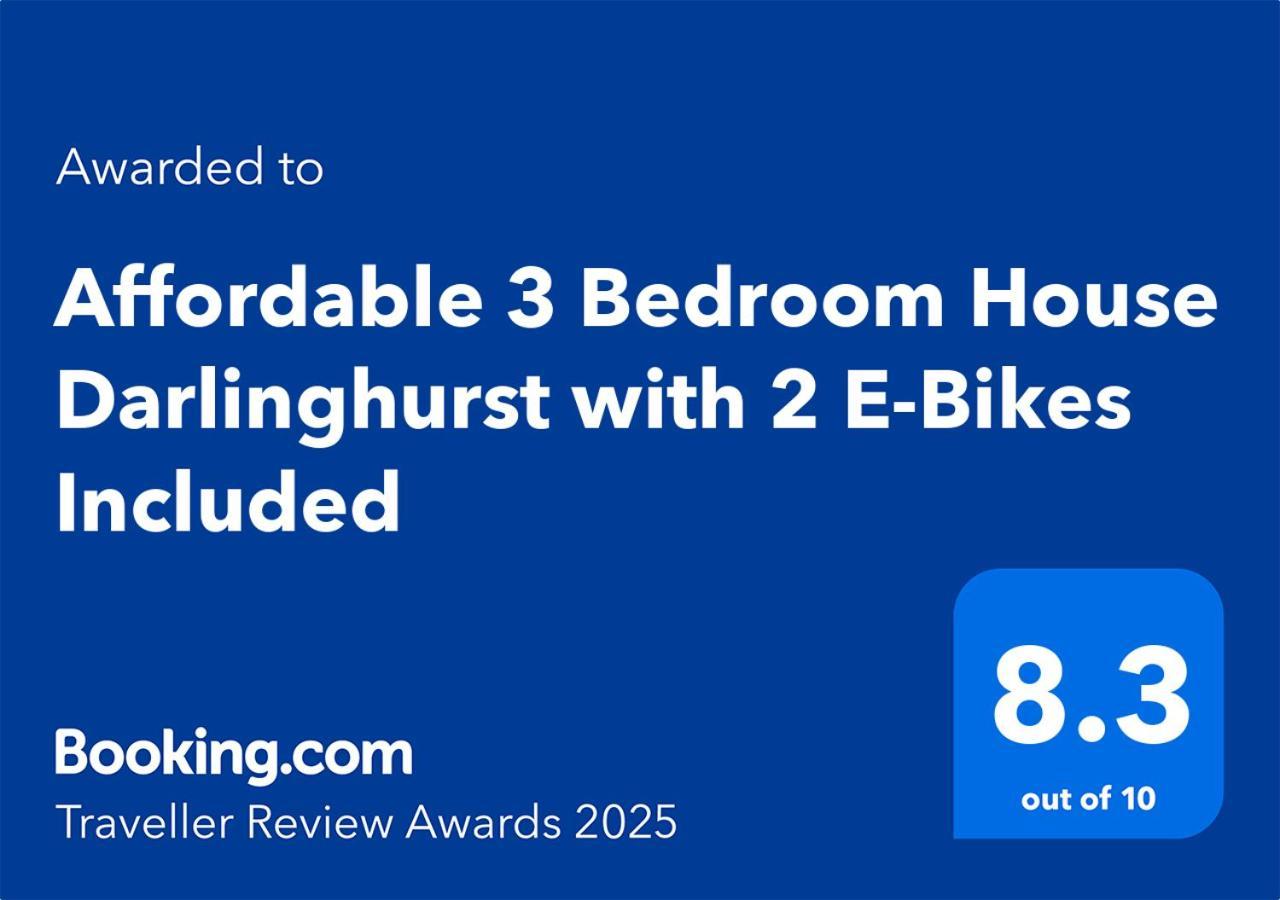 Affordable 3 Bedroom House Darlinghurst With 2 E-Bikes Included Sydney Zewnętrze zdjęcie
